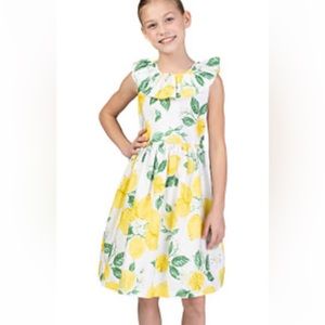 Bonnie Jean girls lemon dress